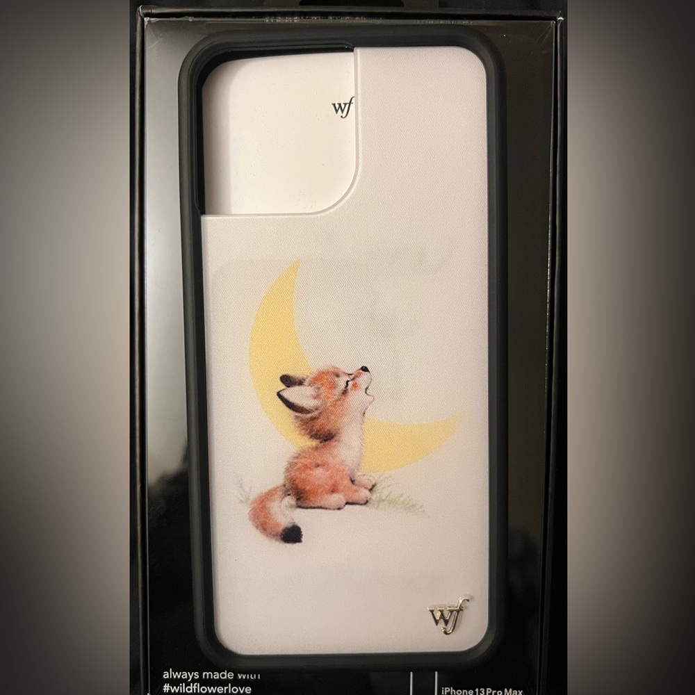 Cute Fox and Moon Phone Case